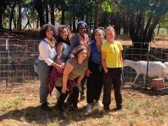 The group of women at Hope Well